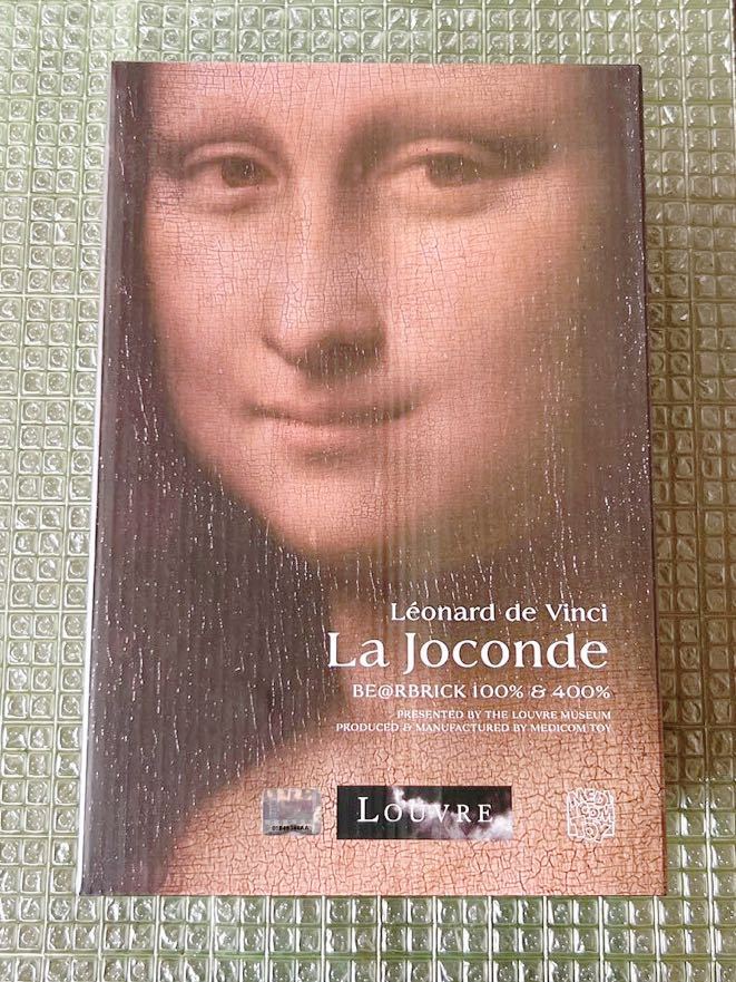 新品 未開封品 BE@RBRICK LEONARD DE VINCI Mona Lisa 100％ & 400