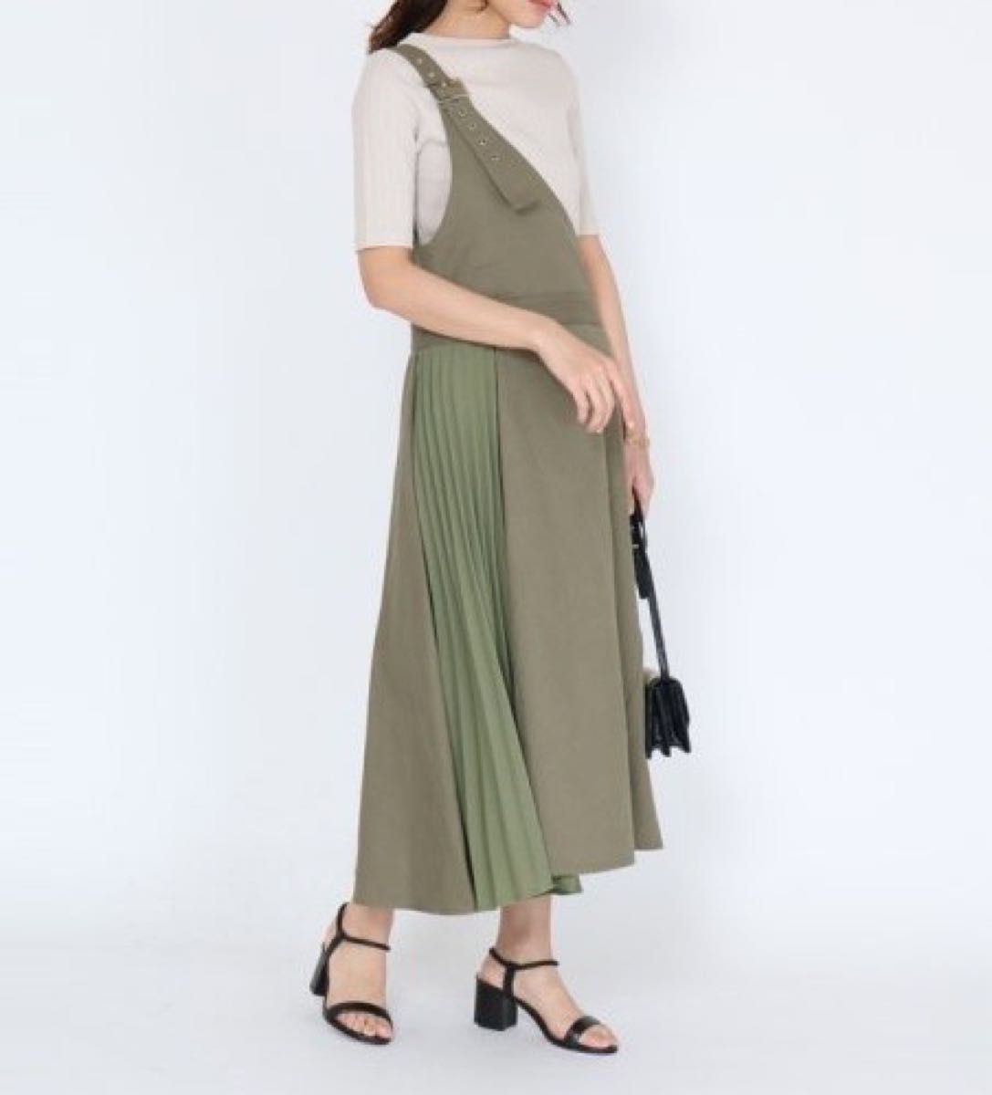 YAMADAYA・Bouchon新品タグ付・ワンショルダーサイドプリーツ YAMADAYA・Bouchon新品タグ付・ワンショルダーサイドプリーツ