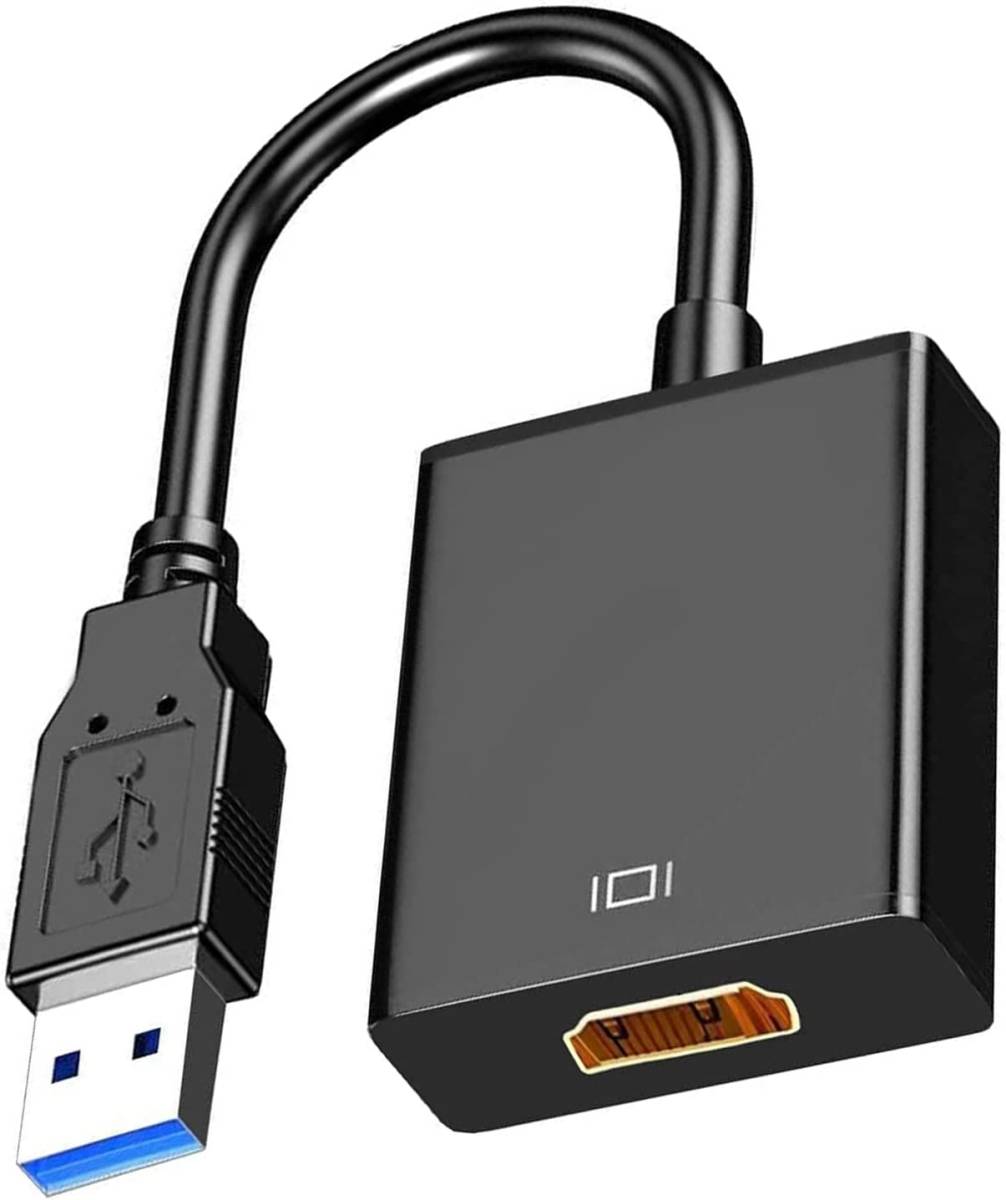 メーカー再生品】【メーカー再生品】USBからHDMI 変換アダプタ Mac対応 2023最新型 USB HDMI ケーブル Usb HDMI  変換コネクタ ドライバー内蔵 Usb 旧機種