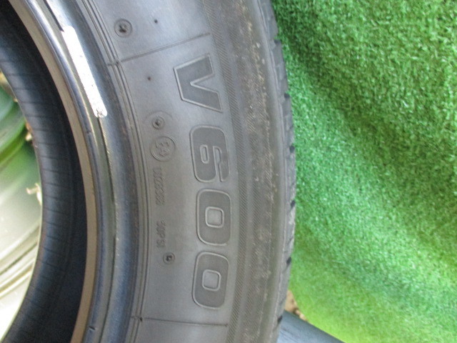 R1371IS BS ブリヂストン V600 195/80R15 103/101L LT 15インチ サマー タイヤ 20年製 1本_画像5