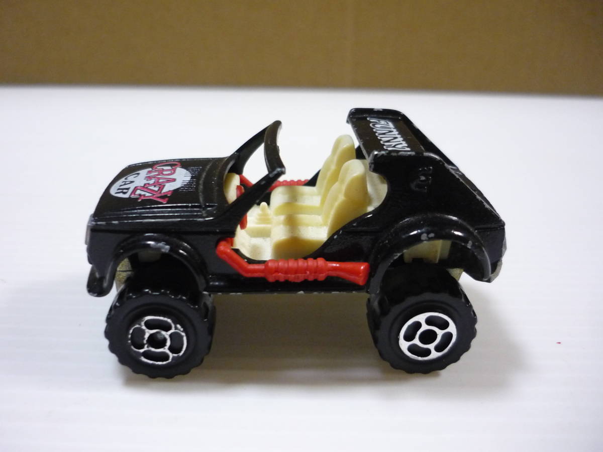 [管01]【送料無料】ミニカー 4×4 CRAZY CAR FUNNY クレイジーカー/ECH.1/55 №267 マジョレット majorette 車 ミニチュア_画像3