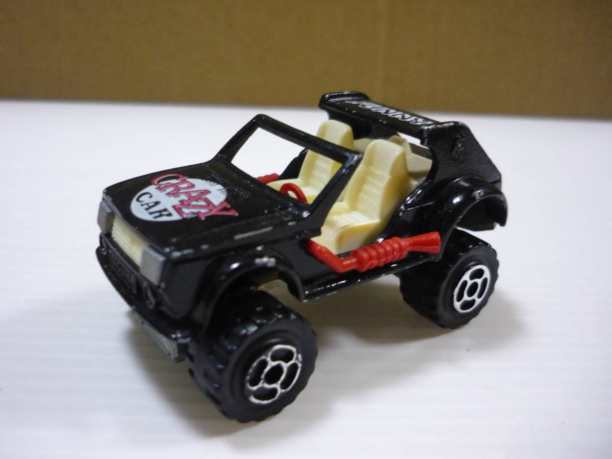 [管01]【送料無料】ミニカー 4×4 CRAZY CAR FUNNY クレイジーカー/ECH.1/55 №267 マジョレット majorette 車 ミニチュア_画像1