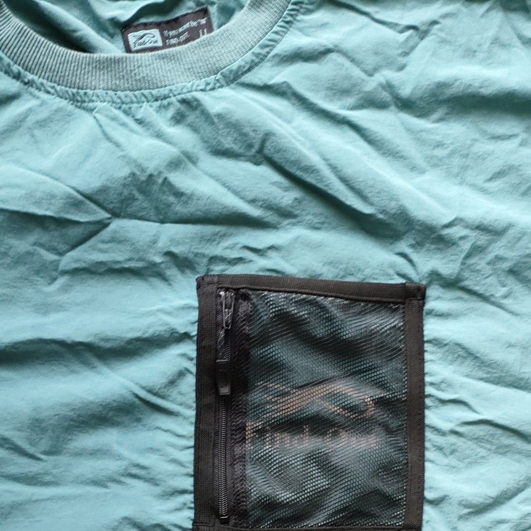 ワークマン　ファインドアウト　水陸両用バッカブル半袖Tシャツ　ＬＬサイズ　カラー　ブルー（浅葱色に近い）初期モデル