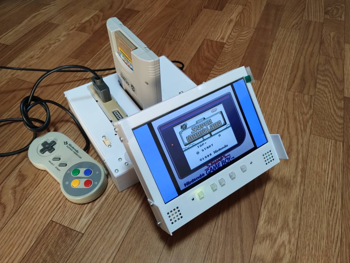スーパー ファミコン 本体 液晶 7インチ HDMI 出力 ゲームボーイ スーパー ファミコン 本体 液晶 7インチ HDMI 出力 ゲームボーイ