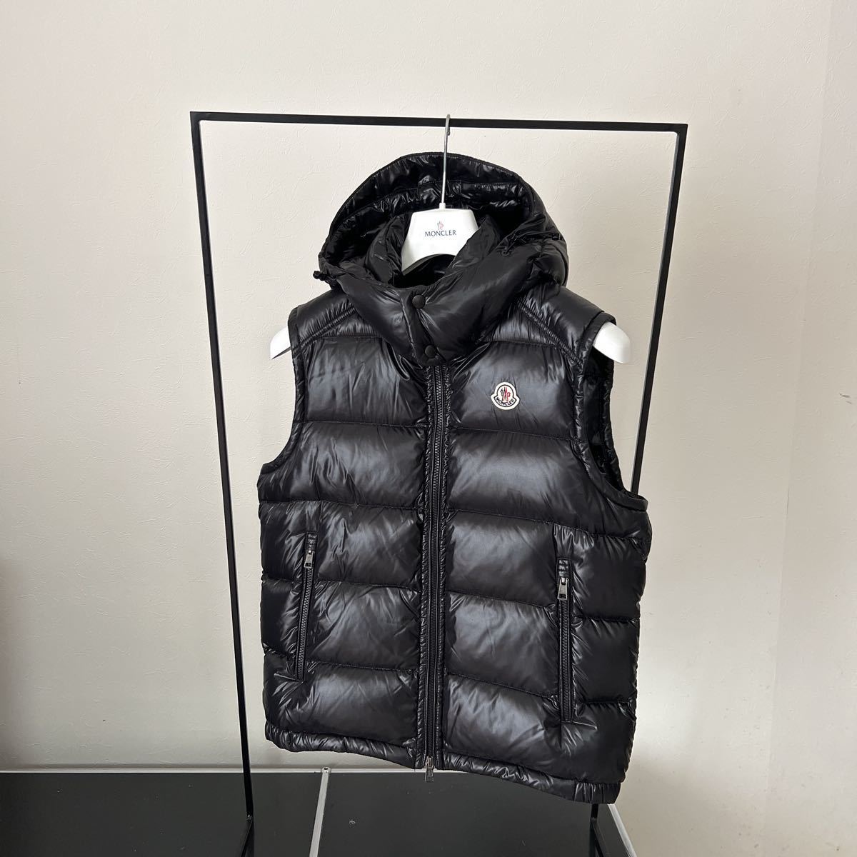 モンクレール☆MONCLER☆ダウンベスト☆LACET☆ブラック☆サイズ2