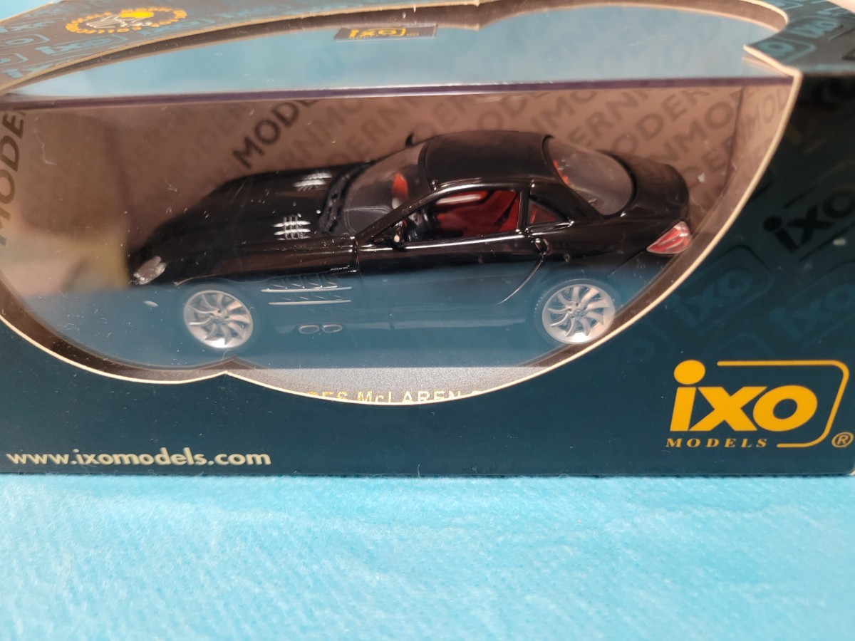  новый товар не экспонирование IXO MERCEDES MCLAREN SLR 2003 чёрный 1/43