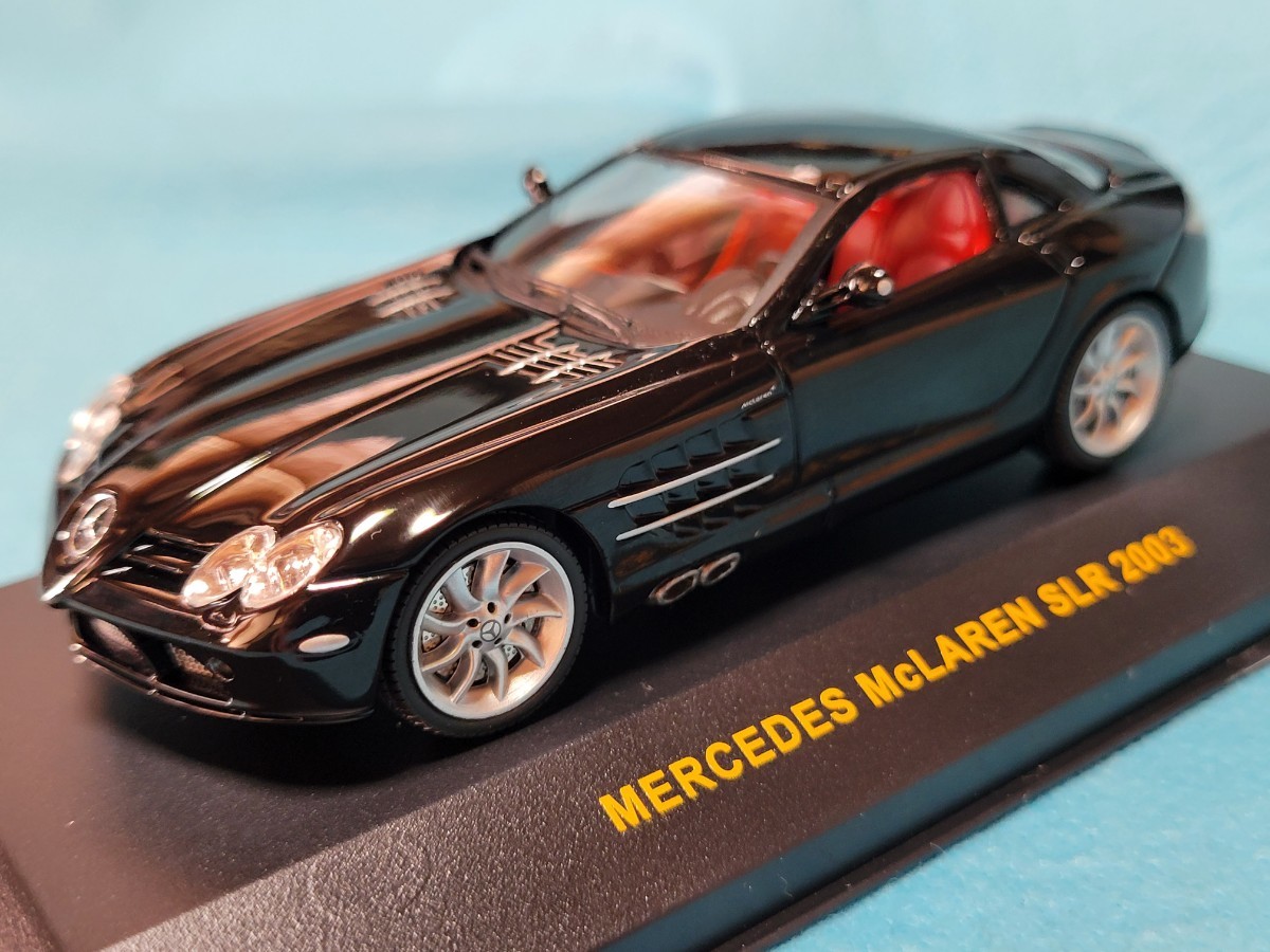  новый товар не экспонирование IXO MERCEDES MCLAREN SLR 2003 чёрный 1/43