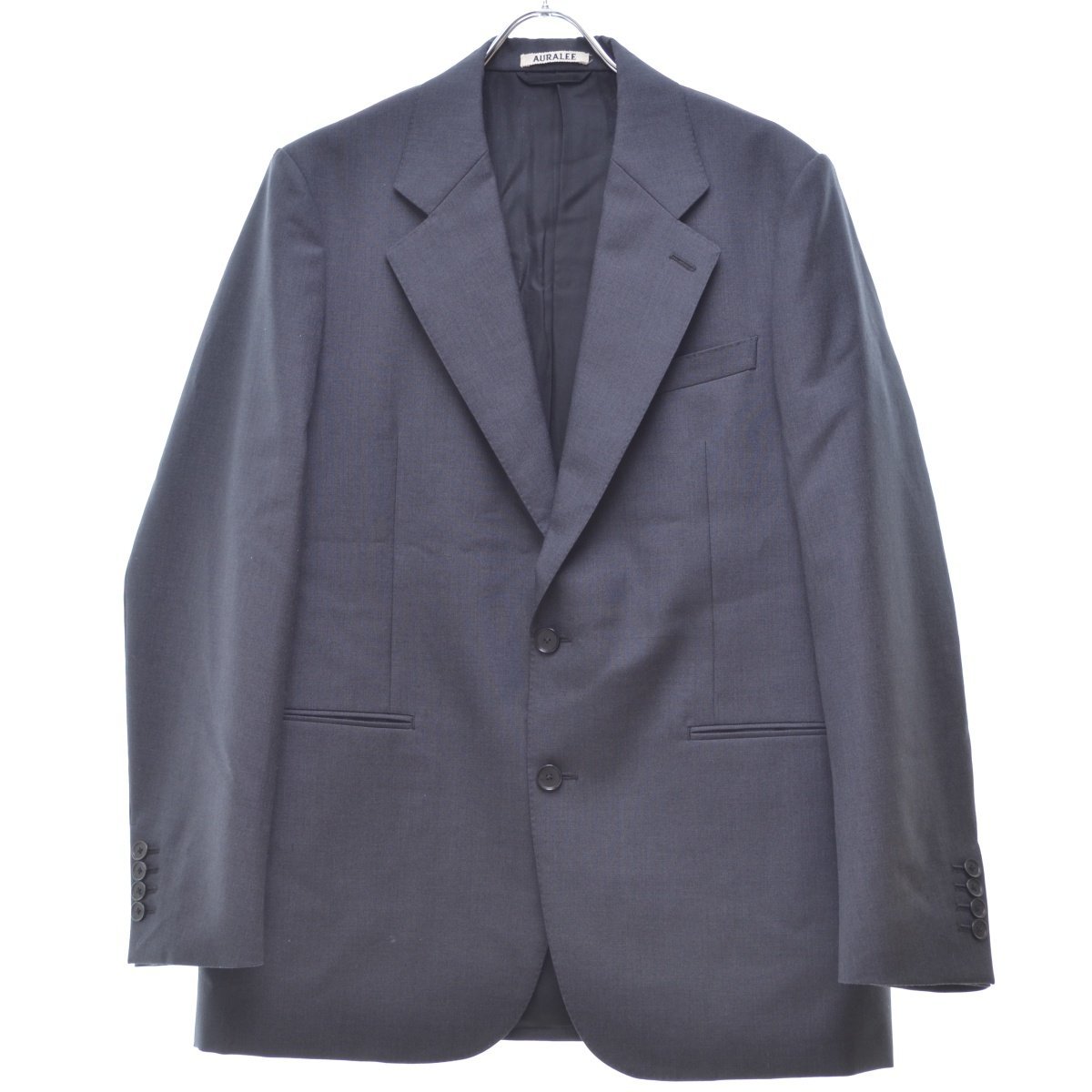 4】AURALEE / オーラリー 20AW A20AJ01BH BLUEFACED WOOL JACKET