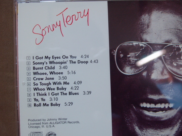 h-152●CD●サニー・テリー、ジョニー・ウィンター/Whoopin' Sonny Terry Johnny Winterの画像3
