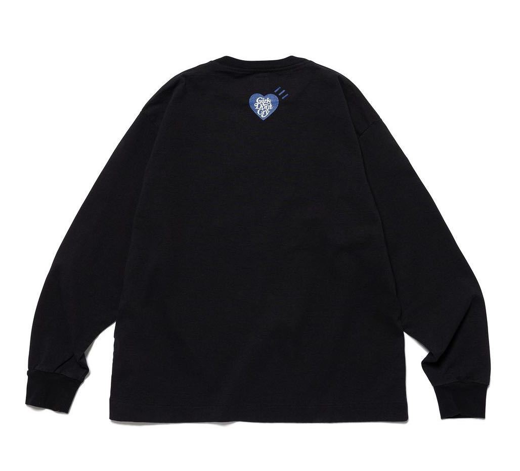 ヒューマンメイド GDC White Day Black VERDY HUMAN MADE GDC WHITE DAY L/S T-SHIRT BLACK Sサイズ