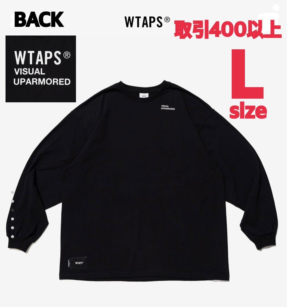 WTAPS 2023SS VISUAL UPARMORED LS BLACK Lサイズ ダブルタップス