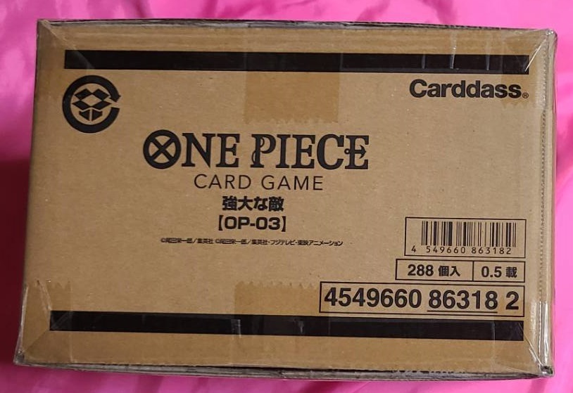 ワンピースカードゲーム 強大な敵 1カートン分12BOX入り 新品未開封品-