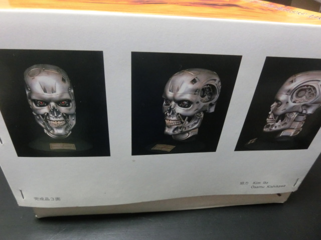 M1 number Terminator skeleton head 