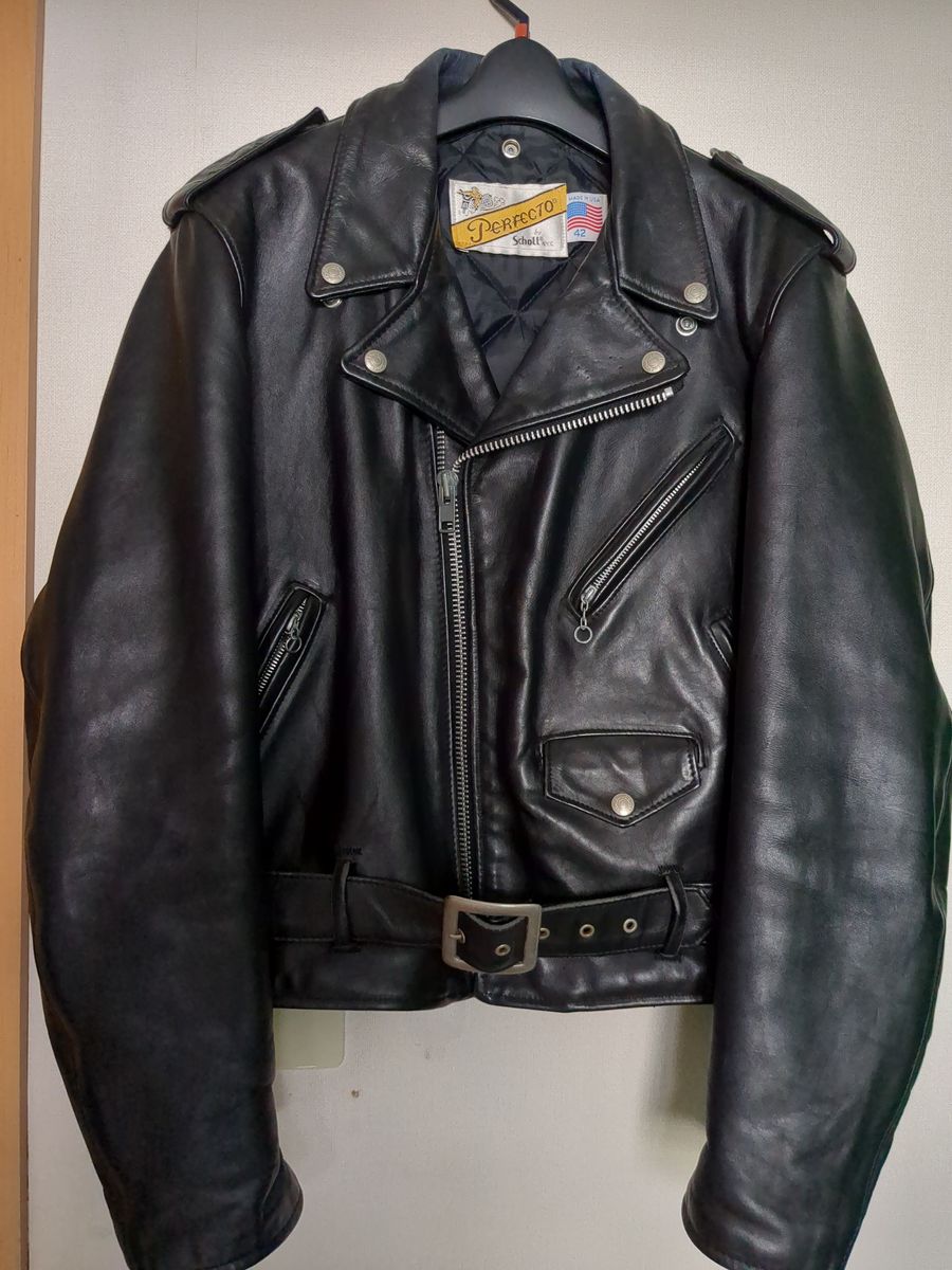 定番入荷 Shott ショット ダブルレザージャケット ライダース 革ジャン