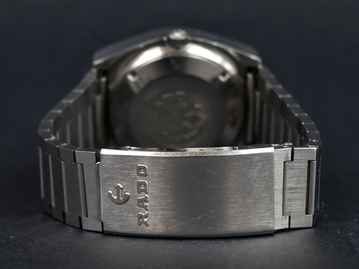 143899◆動作確認済 RADO ラドー ゴールデンセーバー 腕時計 自動巻き 11046 デイデイト 3針 アナログ SS シルバー メンズ/ Dの画像4