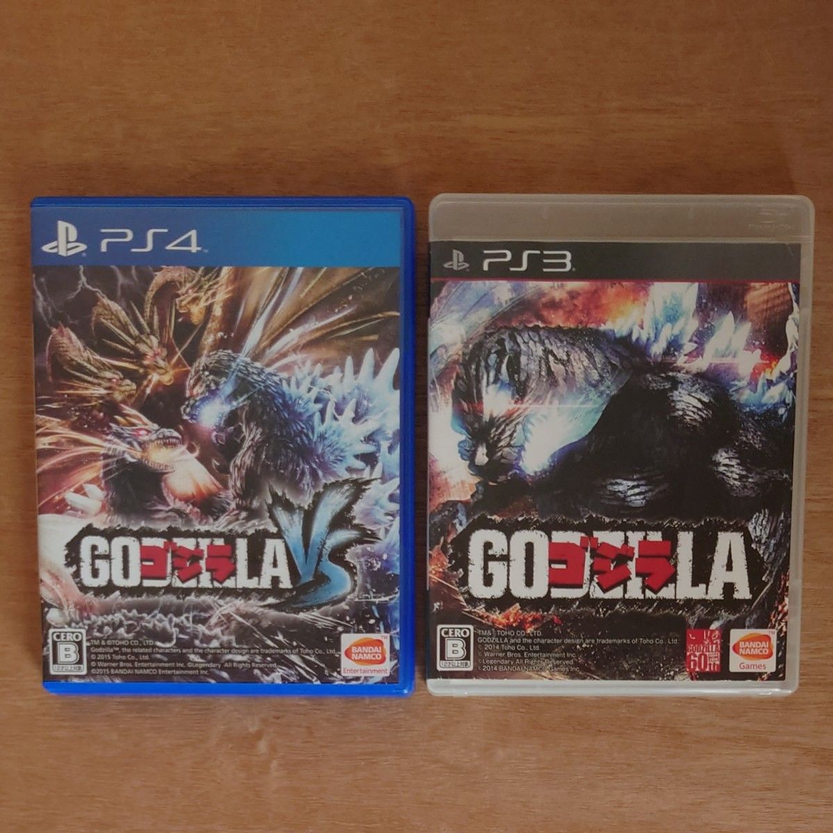 日本語取扱説明書 中古 PS4 ゴジラ-GODZILLA-VS PS3 ゴジラ-GODZILLA-