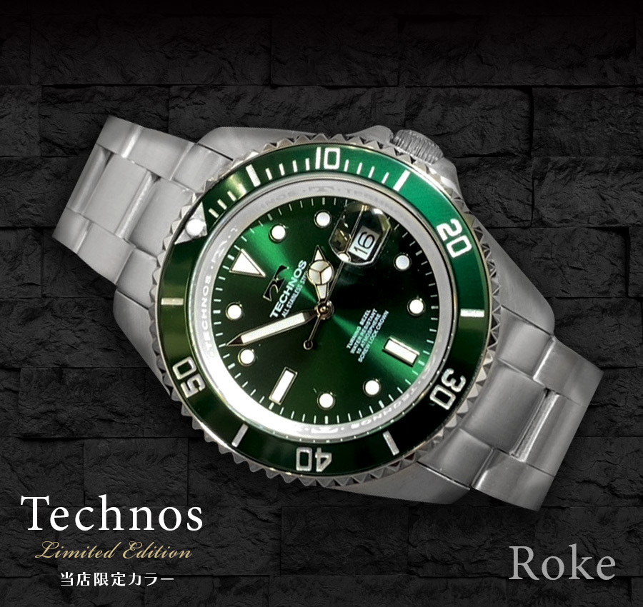 限定カラー新品テクノスTECHNOS 正規品腕時計定番腕時計ビジネス