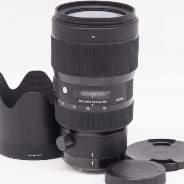 □ほぼ新品□ SIGMA 50-100mm F1.8 DC HSM Art キヤノンEF-S用 www