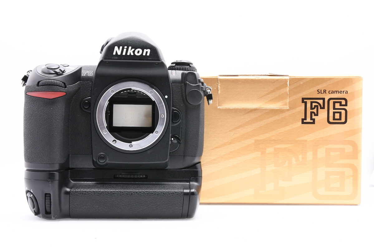 していただ Nikon F6 ボディ + MB-40 ニコン フィルムカメラ AF一眼