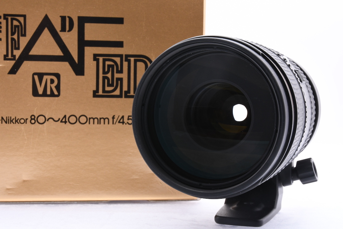 Nikon AF VR-NIKKOR 80-400mm F4.5-5.6 D ED Fマウント ニコン AF一眼