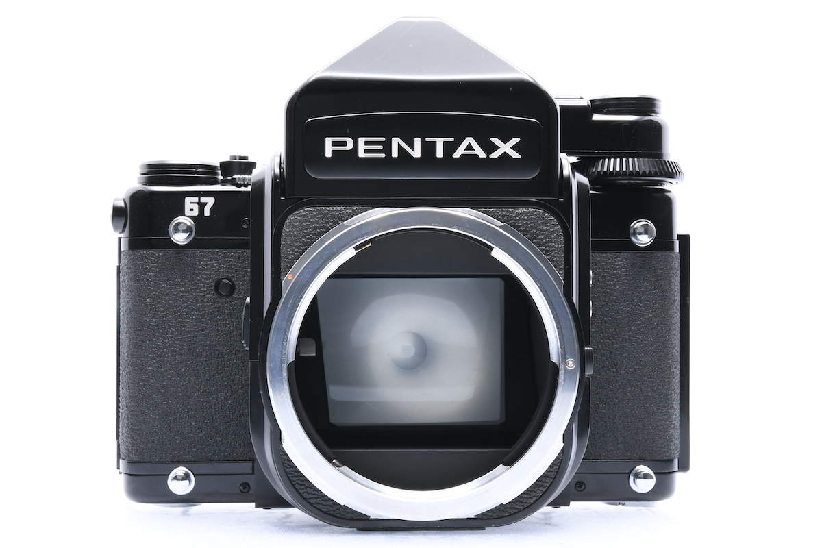 美品 PENTAX 67 TTLペンタプリズム ボディ ペンタックス 中判フィルムカメラ バケペン ■09607