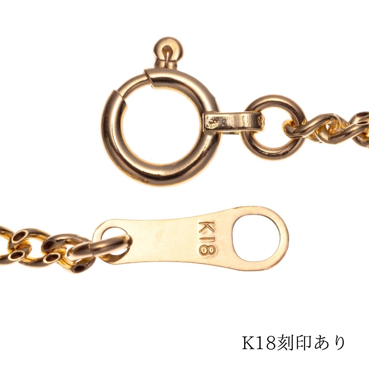 【18金/K18刻印有り】50cm/1,65mm/喜平ネックレスチェーン/イエローゴールド/メンズ/レディース 5