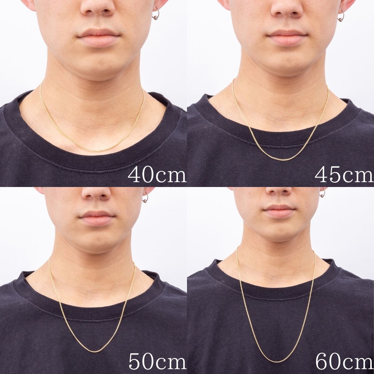 【18金/K18刻印有り】50cm/1,65mm/喜平ネックレスチェーン/イエローゴールド/メンズ/レディース 3