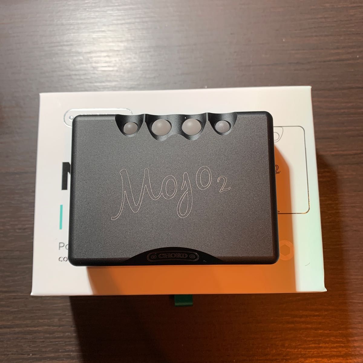 【極美品・2点セット】CHORD コード CHORD Mojo 2 Black ポータブルヘッドホンアンプ 純正ケース