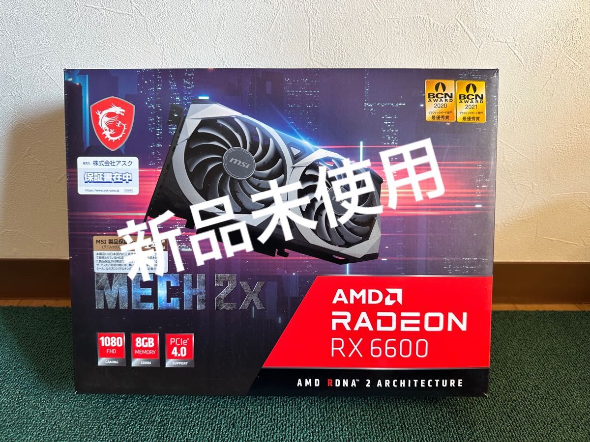 売り切れ必至! Galax 新品未使用 GTX760 MSI GDDR5 Radeon RX 6600