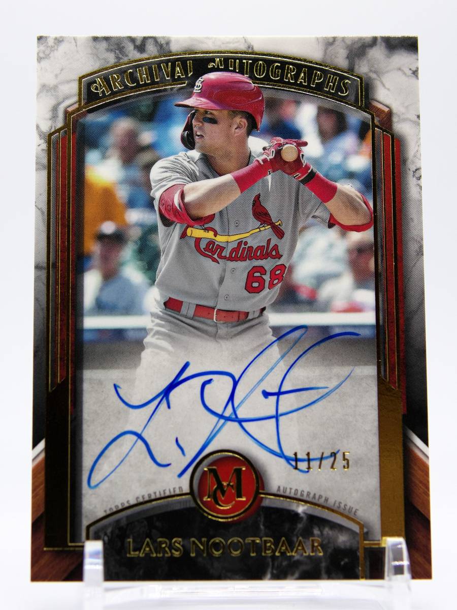 Lars Nootbaar RC auto Topps Museum Collection2022 /25 ラーズ