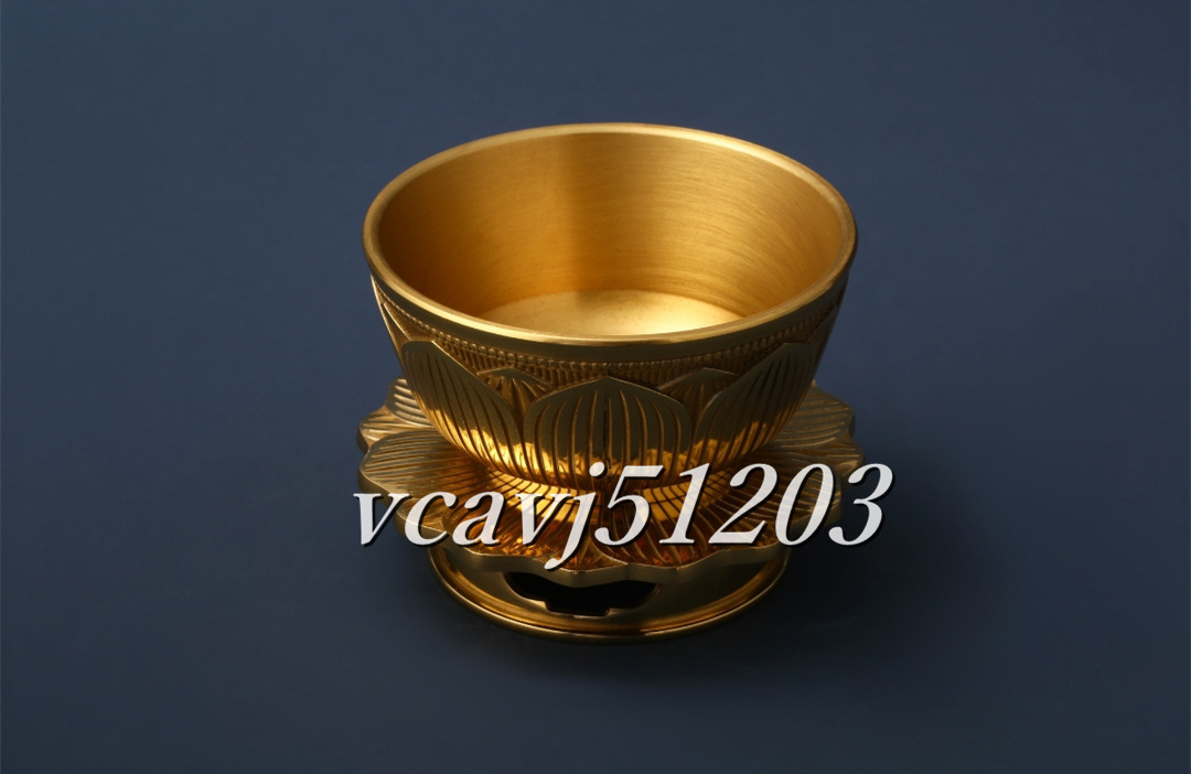 Bibian 比比昂- 密教法具寺院用仏具」真言宗蓮華型法具六器仏具 Bibian 比比昂- 密教法具寺院用仏具」真言宗蓮華型法具六器仏具