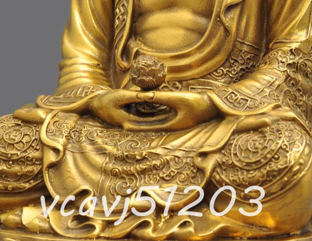仏教法具 寺院用仏具」極上品 釈迦如来仏像 真鍮製 仏教芸術品 仏教法具 寺院用仏具」極上品 釈迦如来仏像 真鍮製 仏教芸術品