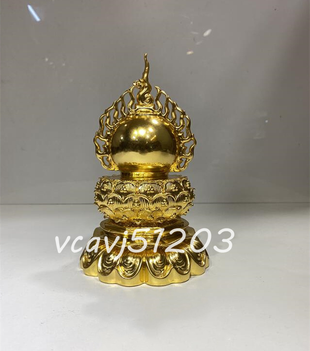 密教法具 寺院用仏具」極上品 火焔宝珠舎利塔 仏教芸術品 舎利 密教法具 寺院用仏具」極上品 火焔宝珠舎利塔 仏教芸術品 舎利