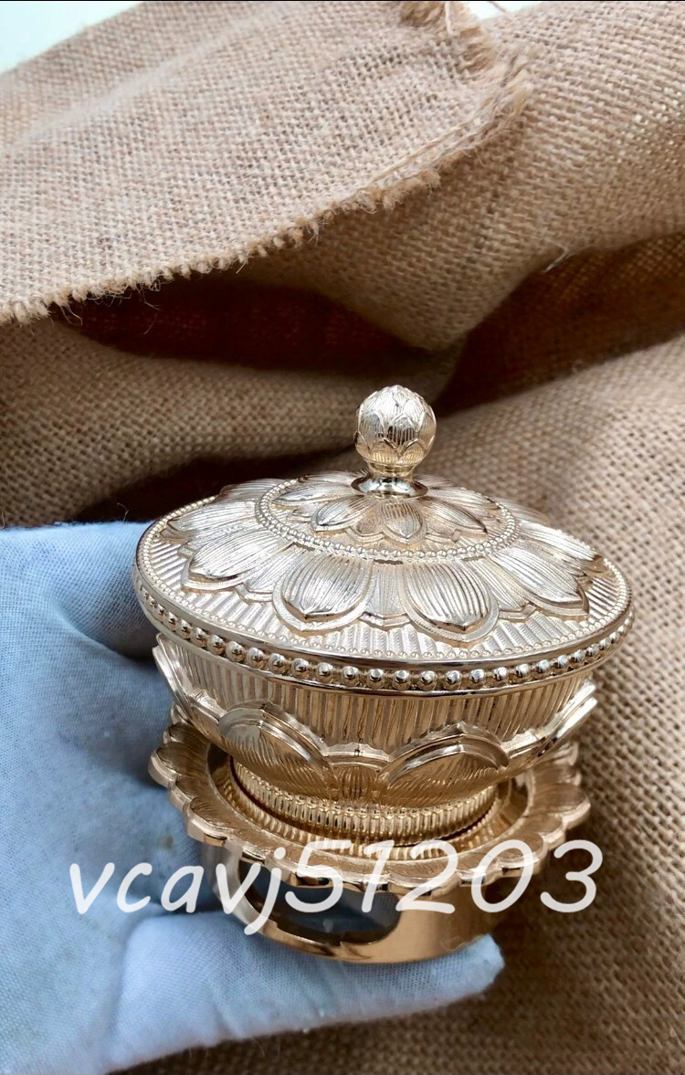 密教法具 寺院用仏具」極上品 真言宗 洒水器/塗香器 2点 仏具 密教法具 寺院用仏具」極上品 真言宗 洒水器/塗香器 2点 仏具