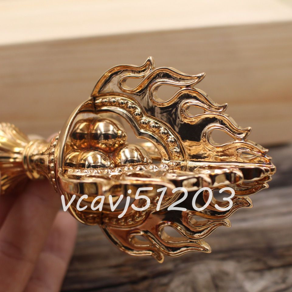 密教法具 寺院用仏具」真言宗 金剛杵 宝珠杵 仏教工芸品 銅製 密教法具 寺院用仏具」真言宗 金剛杵 宝珠杵 仏教工芸品 銅製