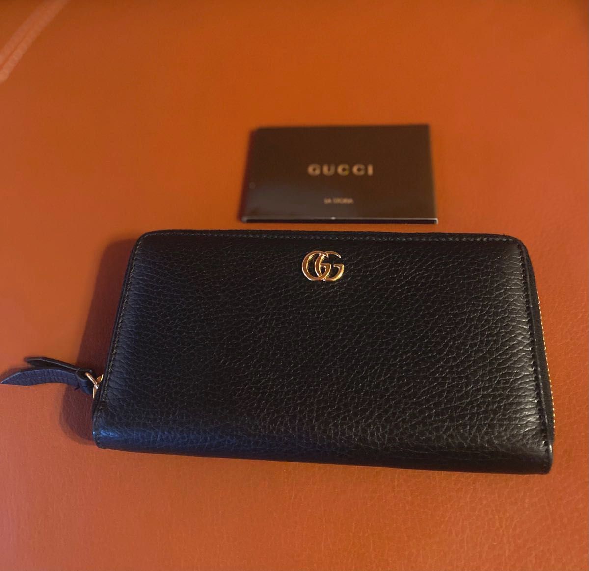 Gucci 長財布 黒 GGアーモント お値下げ Yahoo!フリマ(旧)-