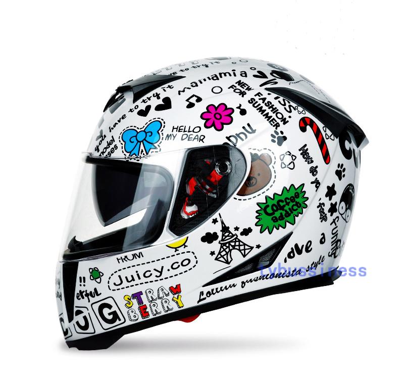 JKバイク フルフェイスヘルメット ジェット ヘルメット 内蔵サングラス ◆ M- XXL サイズ選択可 多色選択可Aの画像1