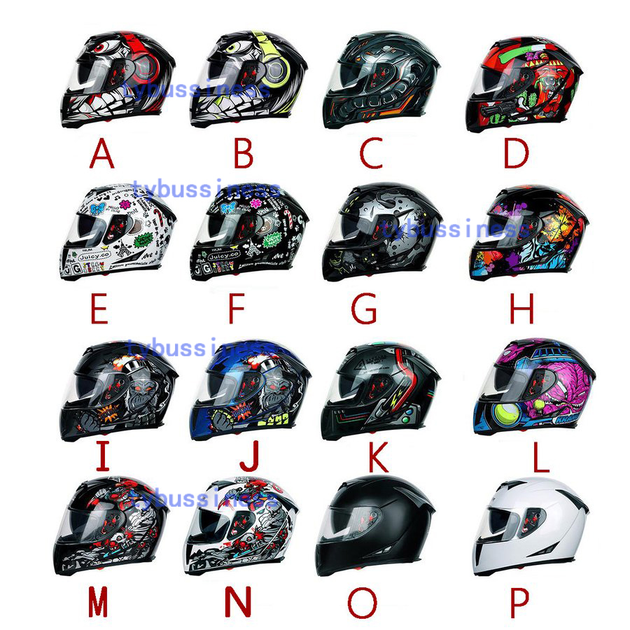 JKバイク フルフェイスヘルメット ジェット ヘルメット 内蔵サングラス ◆ M- XXL サイズ選択可 多色選択可Aの画像3
