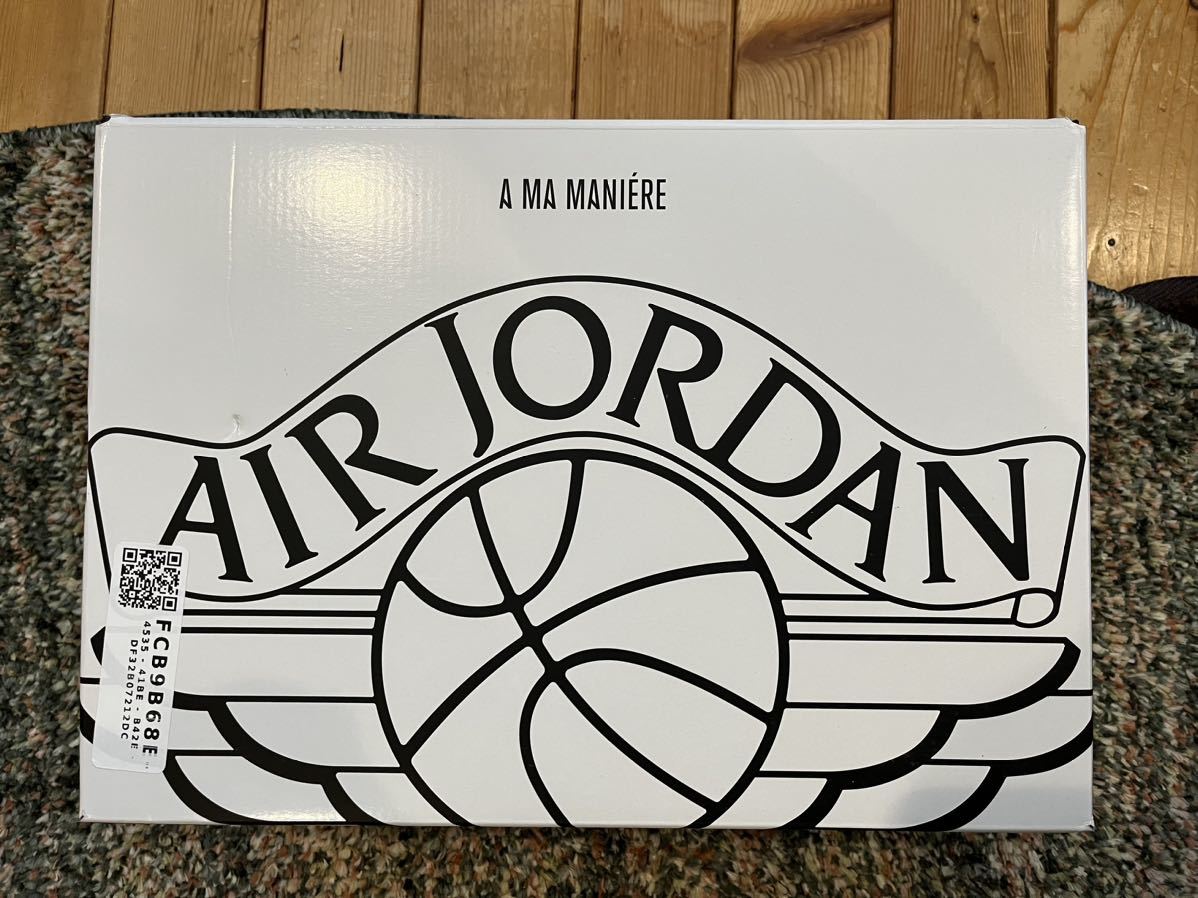 A Ma Maniere × Nike Air Jordan 2 Airness/Sail and Burgundyアマ