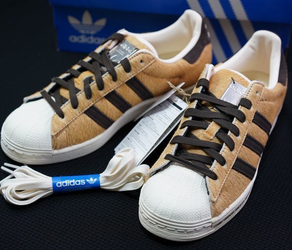 新品 adidas Originals SUPERSTAR DOG atmos HACHIKO アディダス