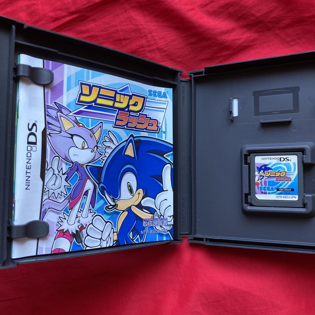 即決有希少レア!ニンテンドーDS ソニック ラッシュ 箱、説明書 即決有希少レア!ニンテンドーDS ソニック ラッシュ 箱、説明書