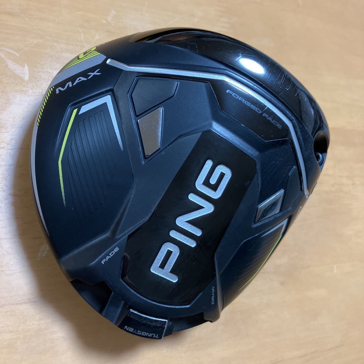 PING G430 MAX ドライバー　10.5度 ヘッド単体　　渋野日向子使用同モデル　ヘッドカバー、レンチ付き　　ピン　_画像4