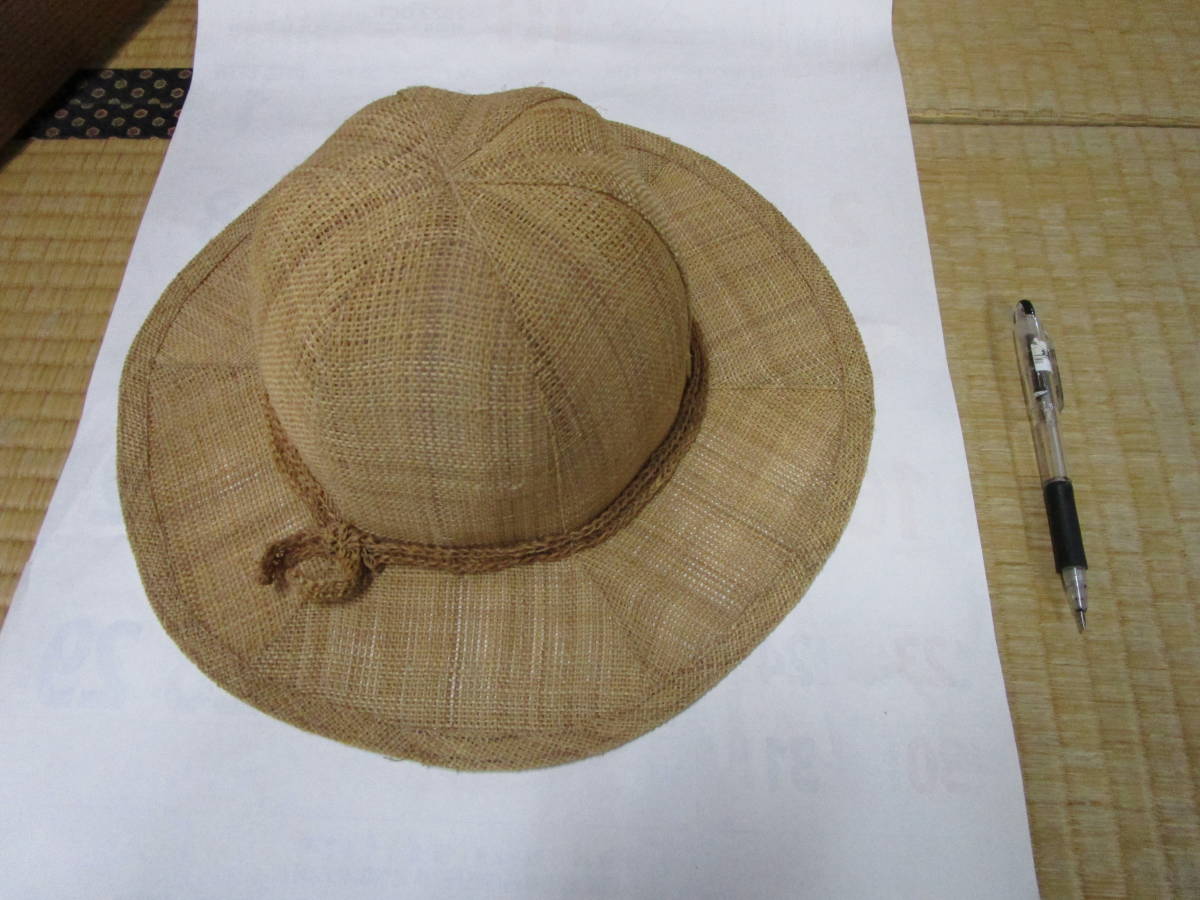 伝統工芸品 新品 しな布の帽子 Sサイズ 約５３、５cm 婦人用 女性用帽子 科布 シナ布 ぼうし 日本製 _この機会にいかがでしょうか。