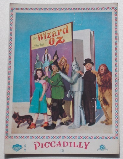  music movie pamphlet * new goods * oz. magic .: reprint | Judy * Galland 