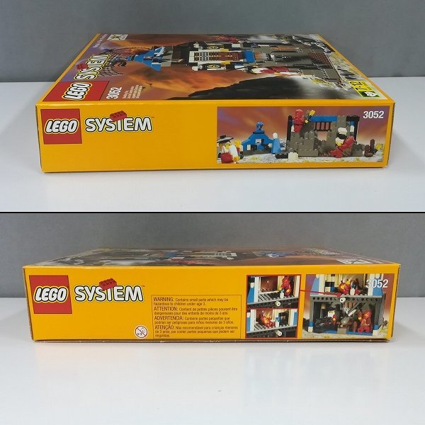 mP575b 開封品 LEGO レゴ 3052 Ninja's Fire Fortress 赤ニンジャの砦