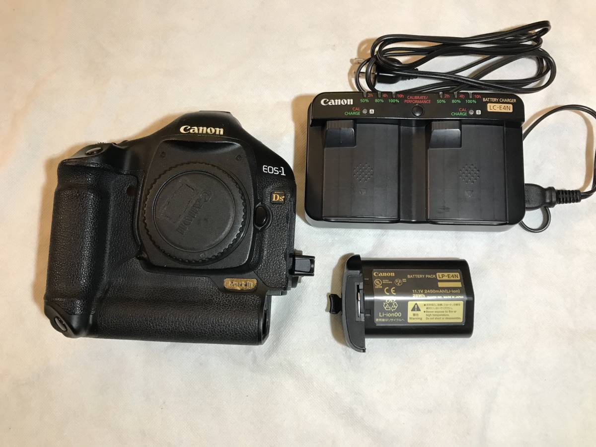 格安即決 キャノン CANON EOS -1Ds Mark III ボディ 動作品 キヤノン