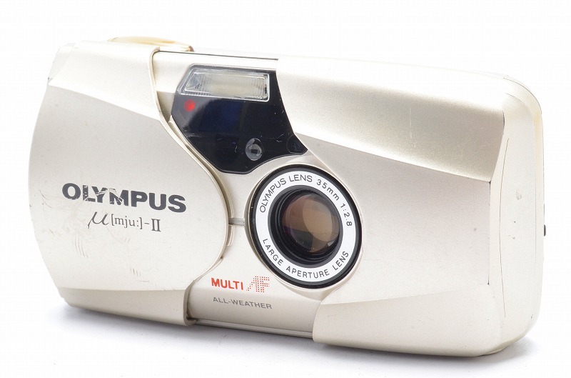完動品】Olympus オリンパス mju ii 2 フィルムカメラ-
