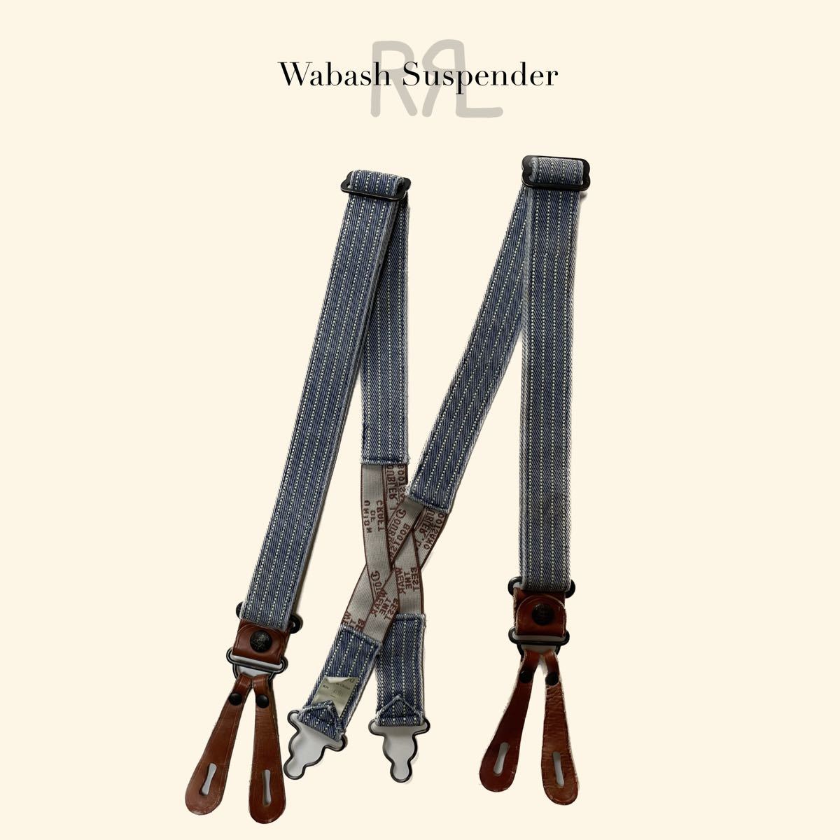 Yahoo!オークション - RRL “Wabash Suspender” サスペンダー Yahoo!オークション - RRL “Wabash Suspender” サスペンダー