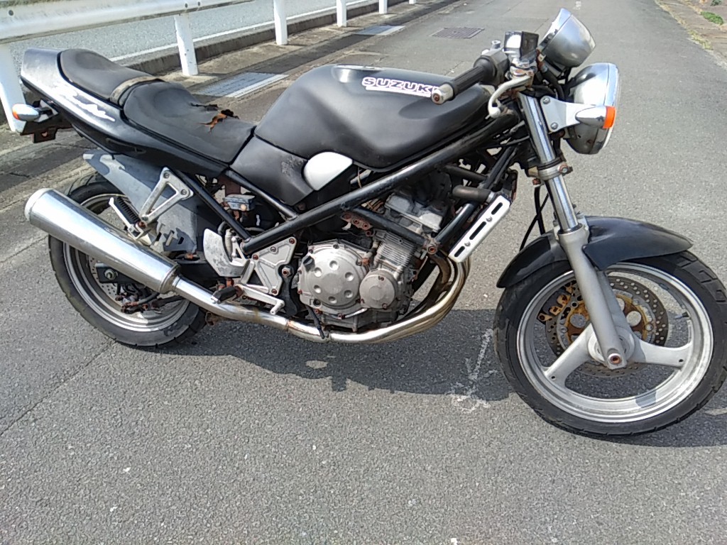 Bandit250　バンディット250　GJ74A　純正スイングアーム_画像10