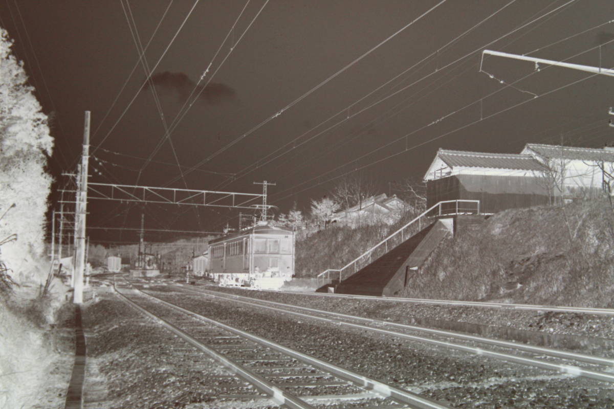 G71▲鉄道写真ネガ フィルム ベタ焼き付 6枚 昭和40年3月9日 飯田線_画像6